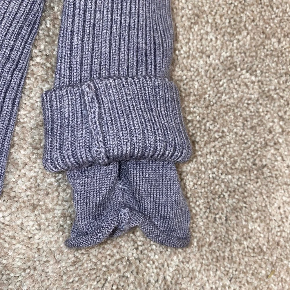 Lululemon Sattva SweaterHeathered Arctic Grey Merino Wool‎ MSRP $148